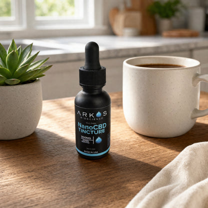 NanoCBD Tincture morning coffee ritual