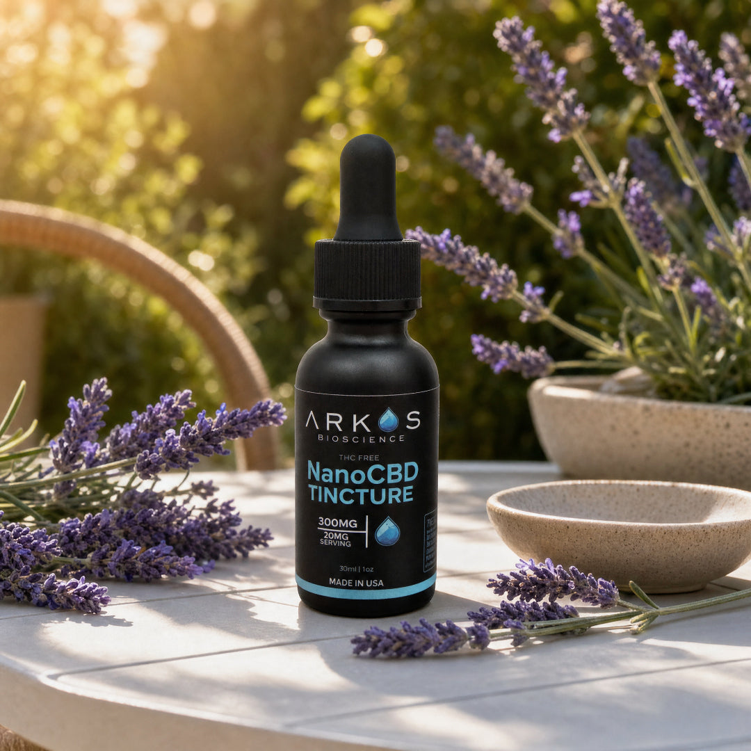 NanoCBD Tincture outdoor relaxation