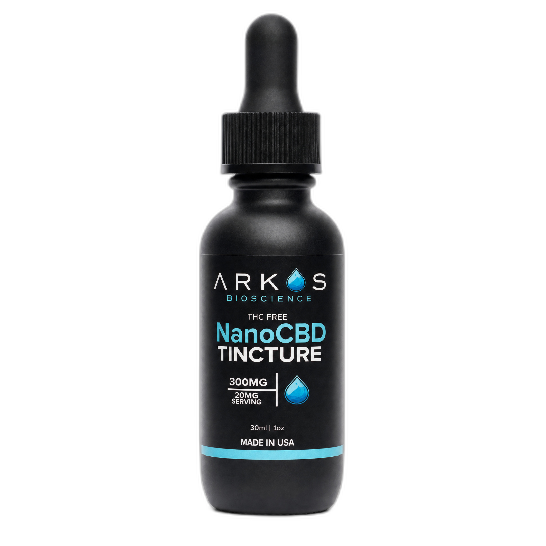 Arkos NanoCBD Tincture 300mg with dropper