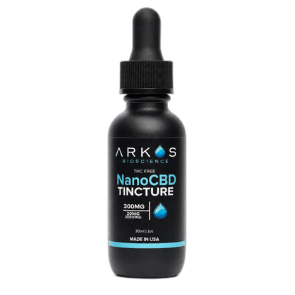 Arkos NanoCBD Tincture 300mg with dropper