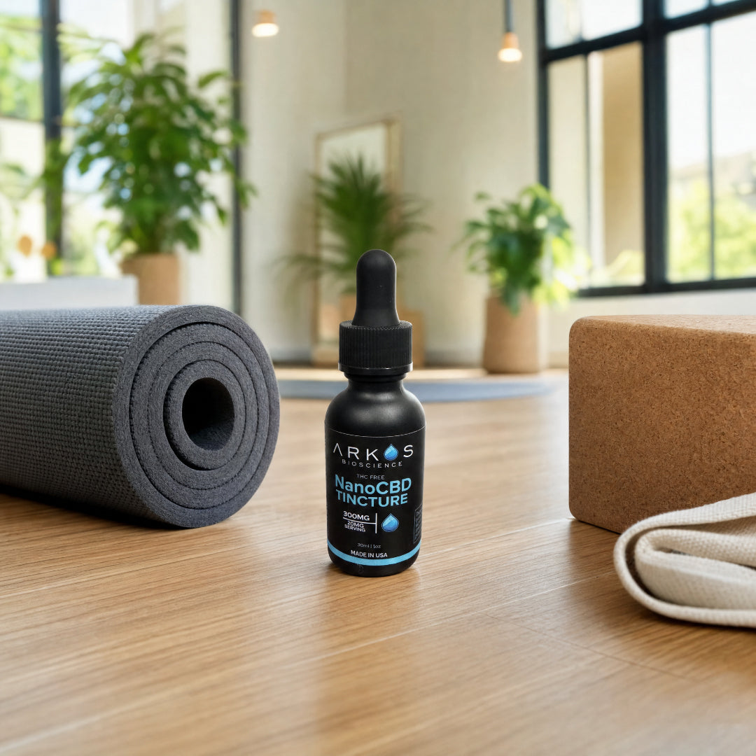 NanoCBD Tincture yoga lifestyle