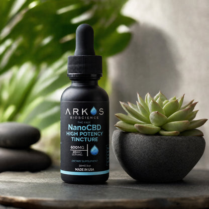 High Potency NanoCBD spa wellness setting