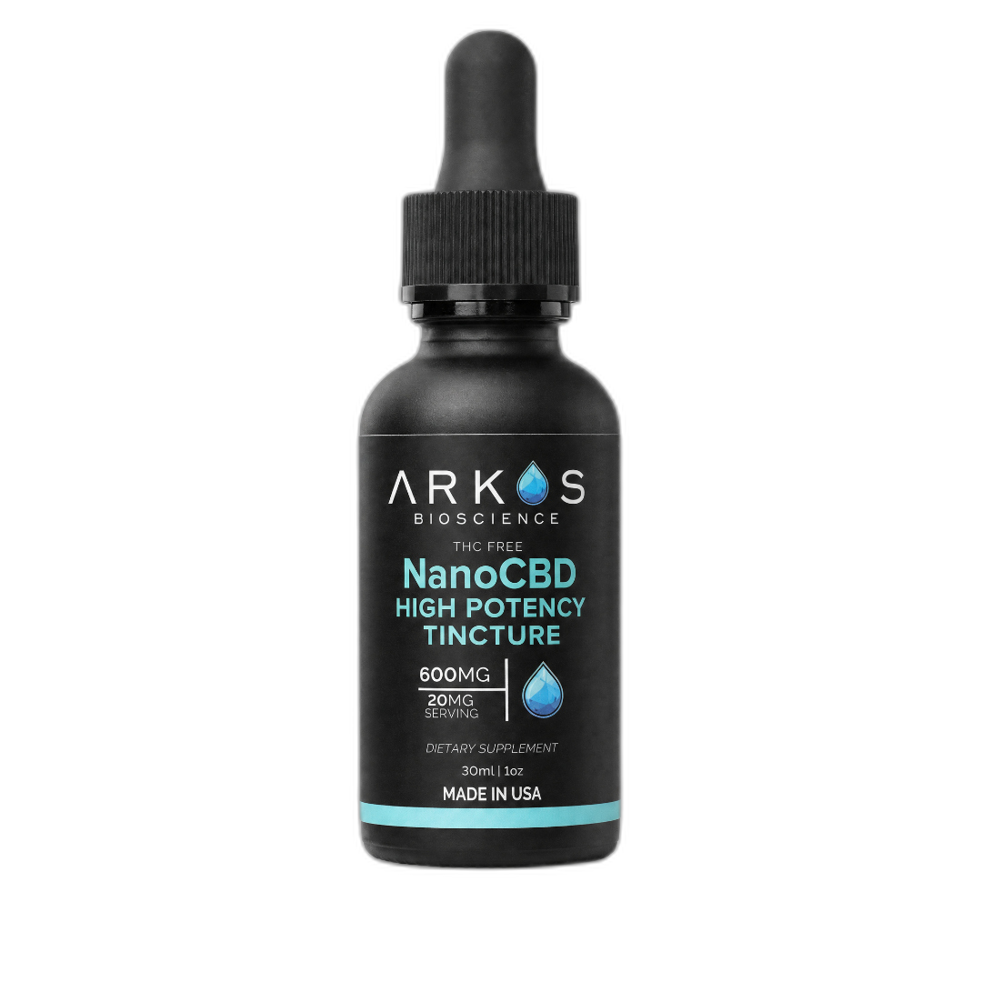 Arkos High Potency NanoCBD 600mg with full label