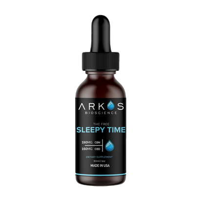 Arkos Sleepy Time CBN CBD sleep tincture 150mg CBN 150mg CBD bottle